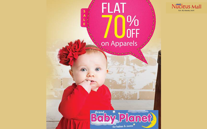 Flat 70%  OFF on Baby Products