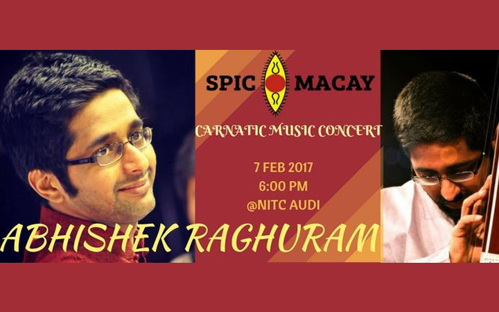  Spicmacay Carnatic concert - Vid. Abhishek Raghuram