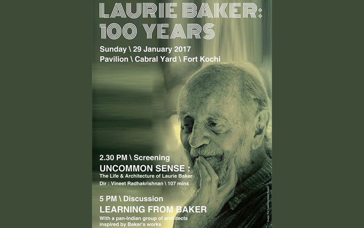 Laurie Baker:100 Years - Screening and Discussion
