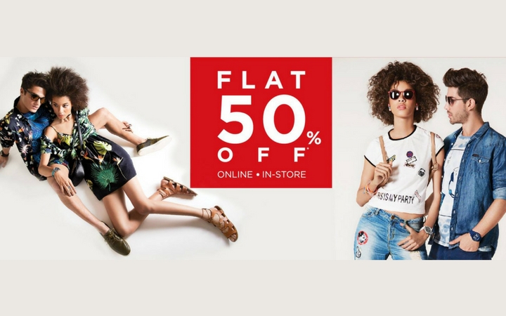 Flat 50% Off at Lifestyle