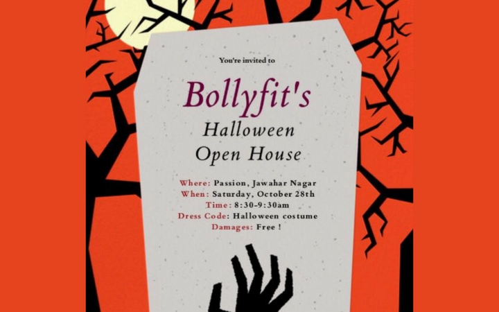 Bollyfit's Halloween Open House