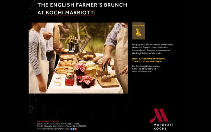 The English Farmer's Brunch By Kochi Marriott