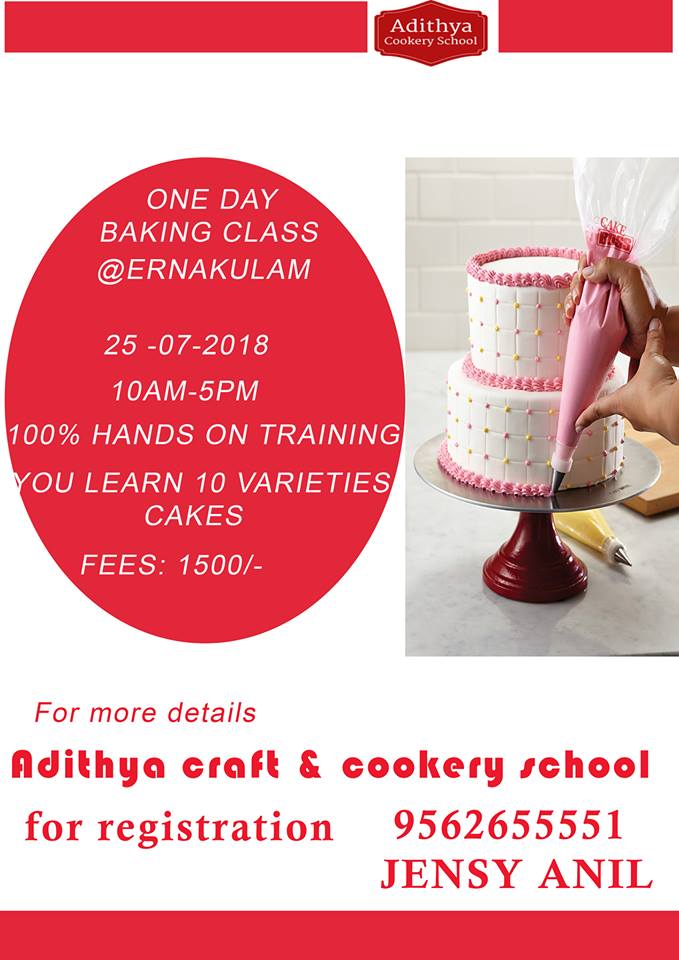One Day Cake Baking Class