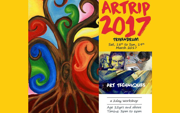  Artrip 2017 - Water Colours Workshop