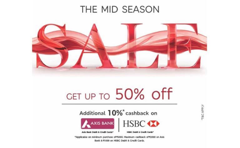 50% off at Mid Season Sale at M&S