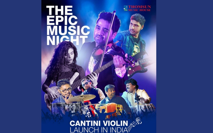 Cantini violin Launch in India