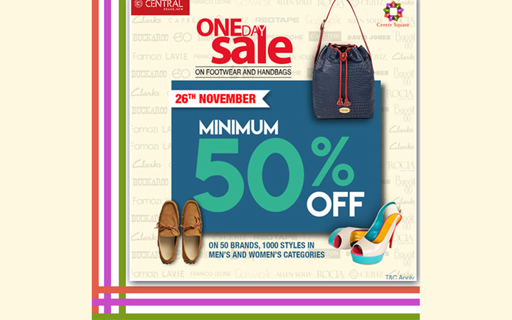 One day Sale - Exciting Offers at Central