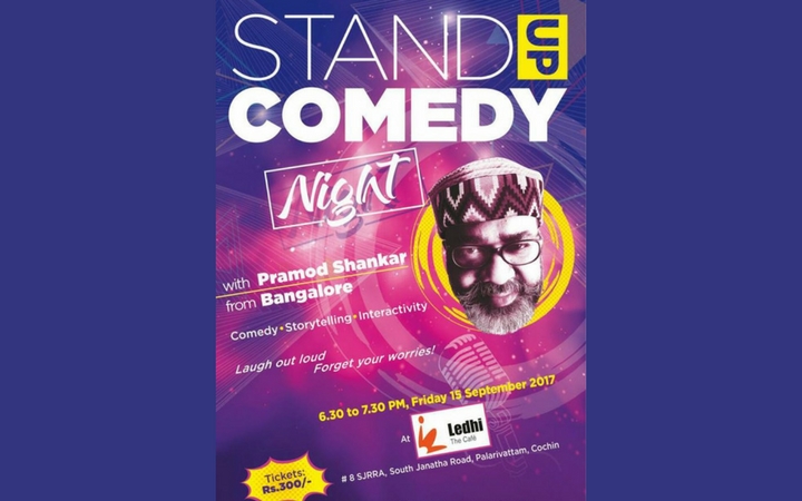 Stand Up Comedy Night With Pramod Shankar
