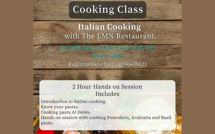 Cooking Classes @The LMN