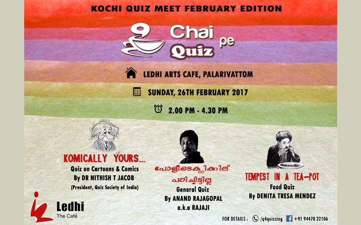 Kochi Quiz Meet February Edition