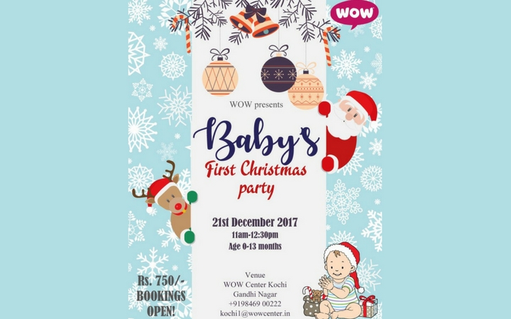 Baby's First Christmas Party