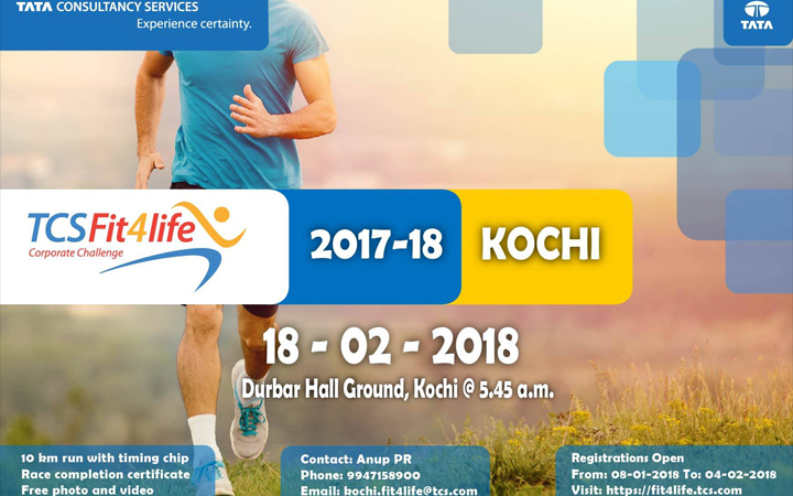 TCS Fit4life Corporate Challenge Kochi