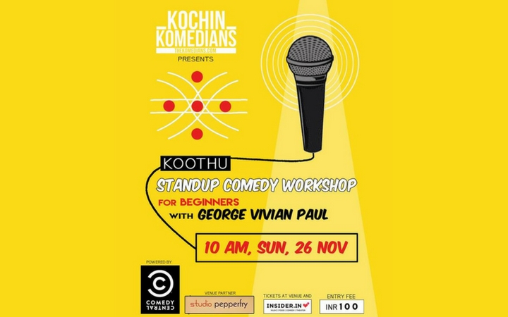 Stand-up Comedy Workshop With George Vivian Paul