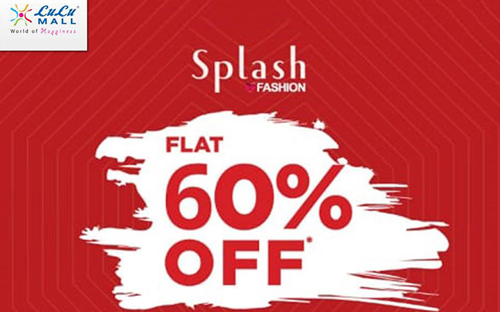 Splash Flat 60% Off