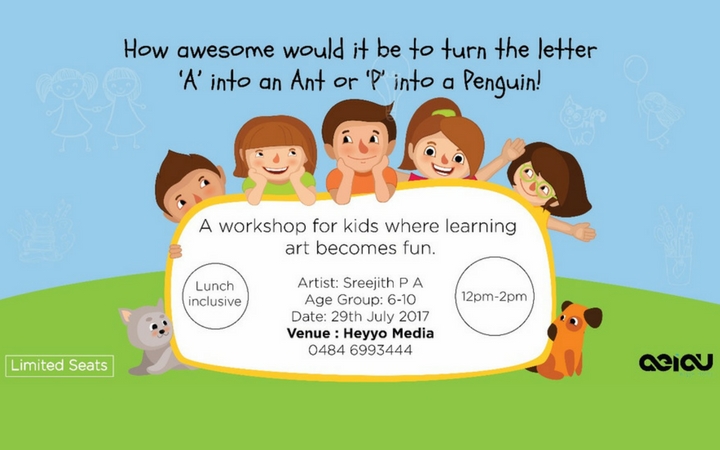 Fun Art Workshop for Kids by Heyyo Media