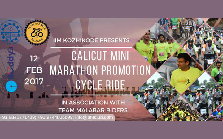 Marathon Promotion Cycle Ride