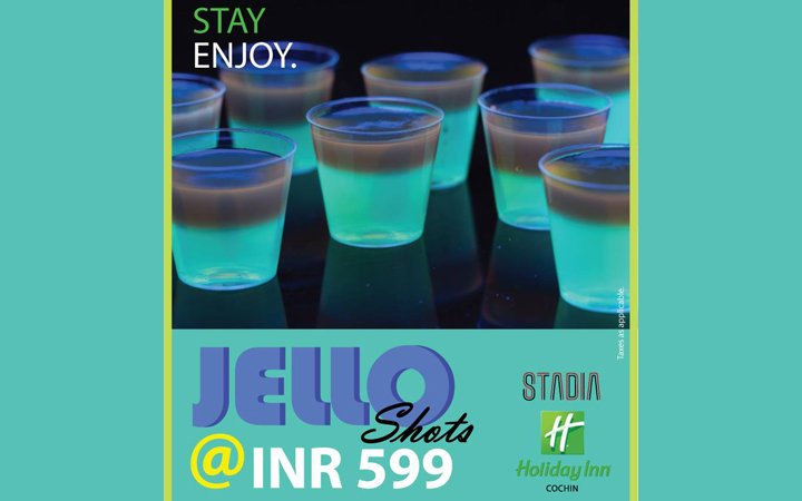 Jello Shots at just 599/- for Three