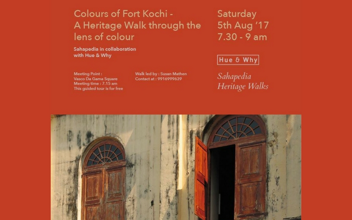 Colours of Kochi- A Heritage Walk Through the Lens of Colour
