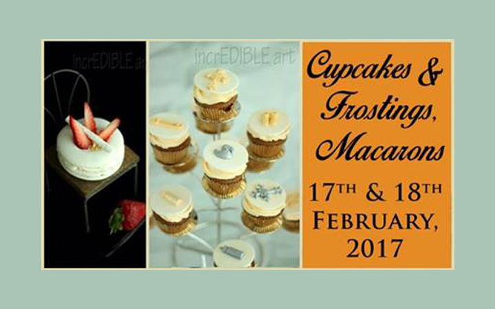 Cupcakes & Frostings, Macarons - Workshop 