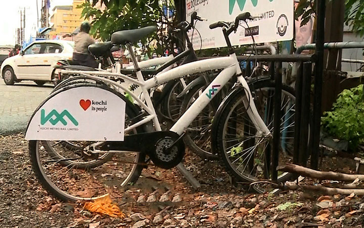 KMRL's Bicycle Sharing Program For A Green Kochi