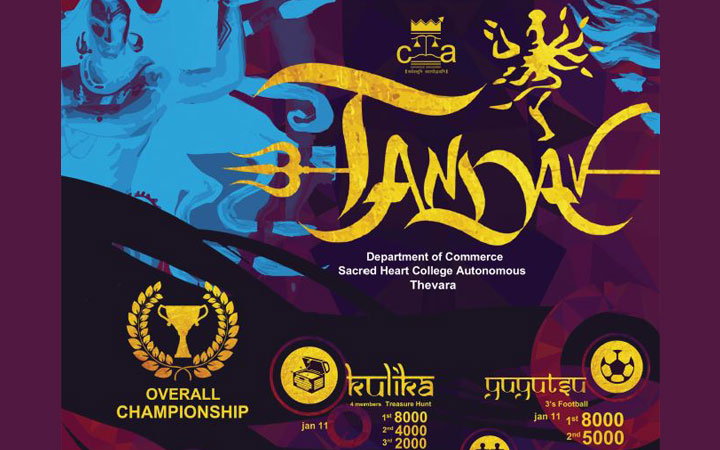 Tandav - College Fest by Sacred Heart College