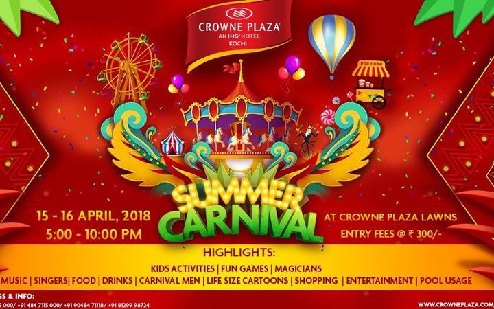 Summer Carnival at Crowne Plaza