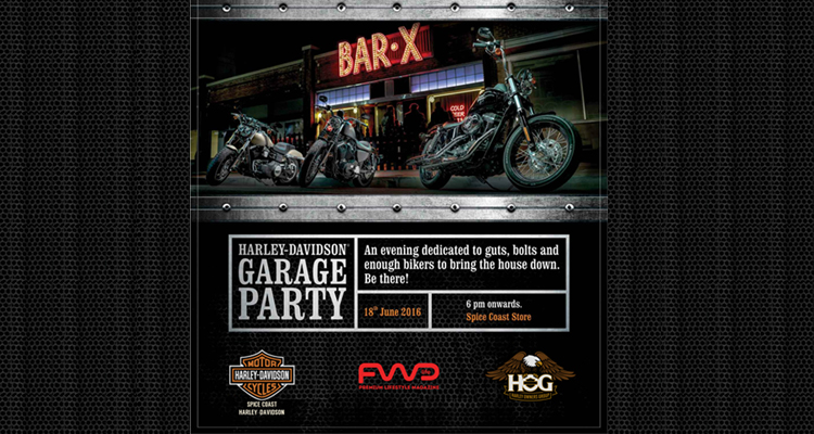 Harley Davidson Garage Party Kochi