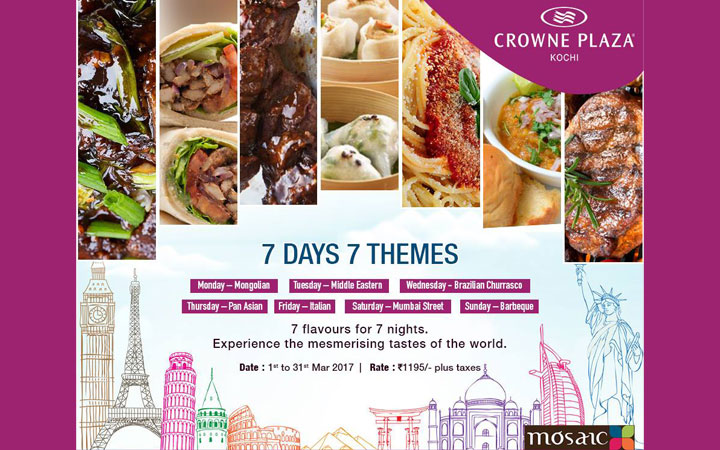 7 Days 7 Themes - Food Fest by Crowne Plaza