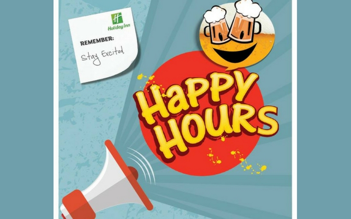 Happy Hours At  Holiday Inn