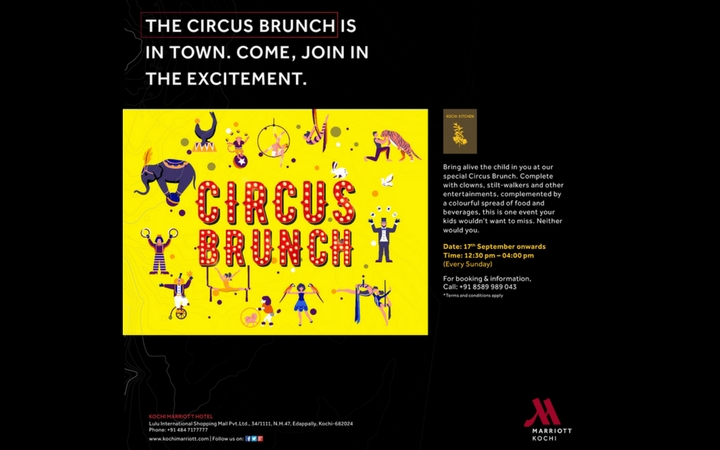 Circus Brunch By Kochi Marriott