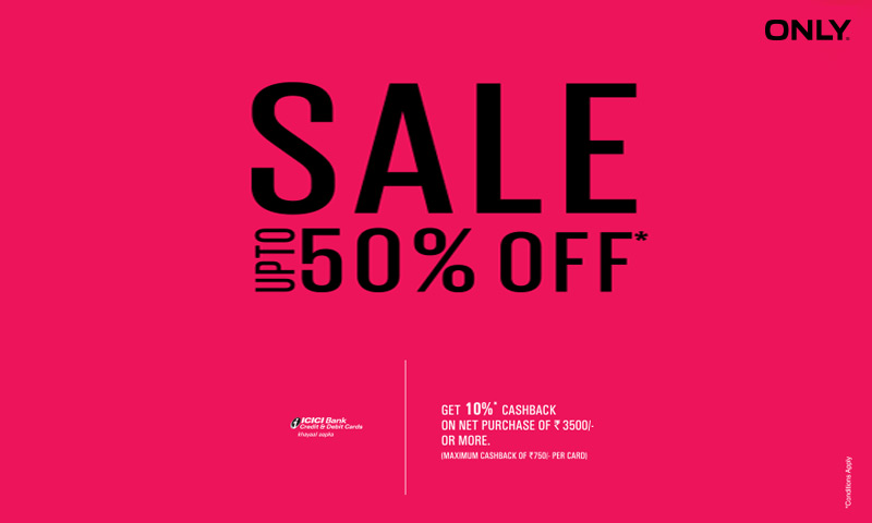 Get upto 50% OFF at ONLY