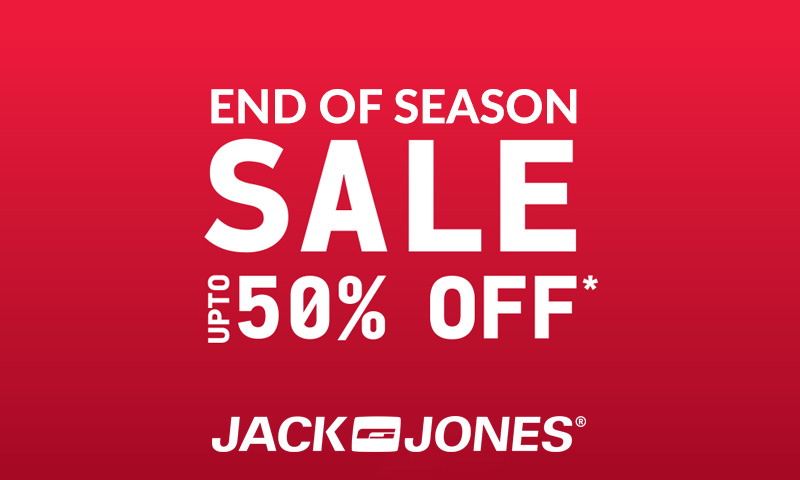 Upto 50% Off at Jack and Jones