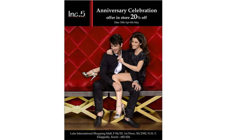 Anniversary Special 20% Off In Store at Inc.5
