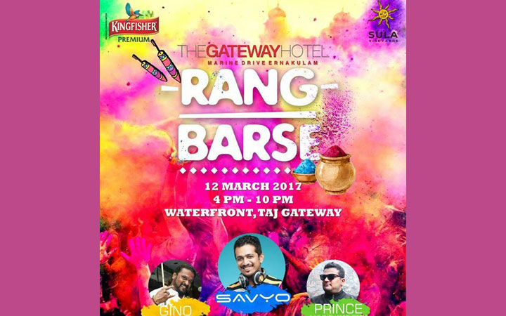 Rang Barse -  Holi Celebrations 2017 by Taj Gateway Hotel