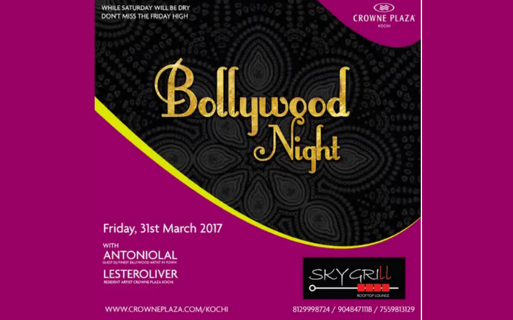 Bollywood Night by Crowne Plaza