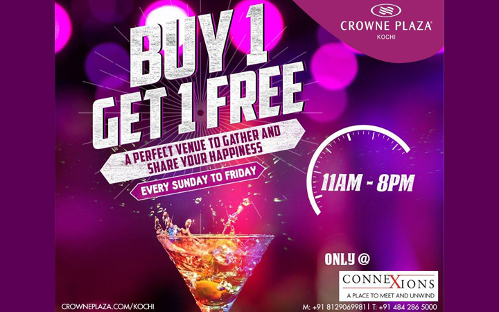 Buy 1 Get 1 Free by Crowne Plaza