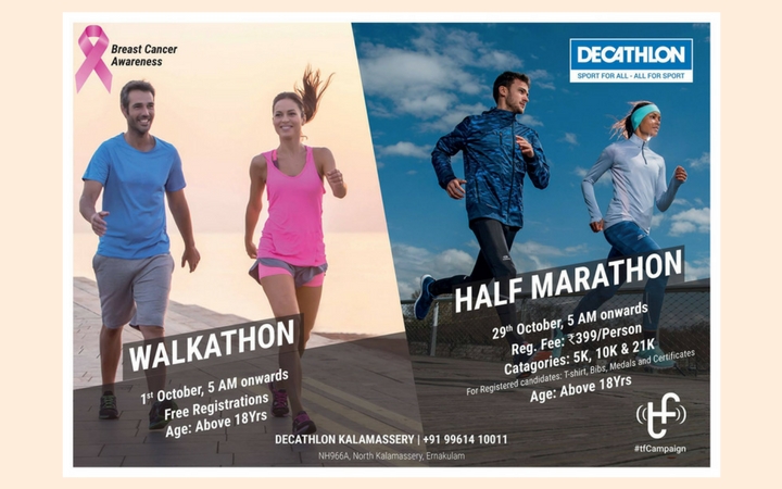 Walkathon And Half Marathon By Decathlon
