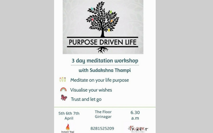 Purpose Driven Life - Meditation Workshop