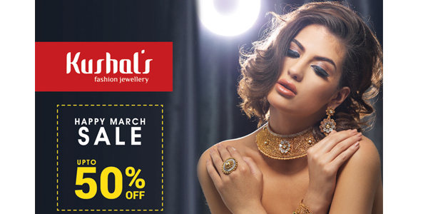 50% off from Kushal's Fashion Jewellery 