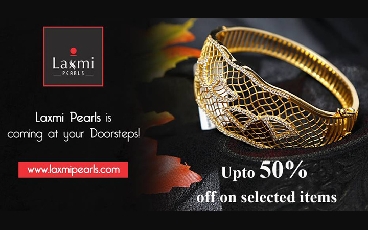 Upto 50% off on Selected Items at Laxmi Pearls 