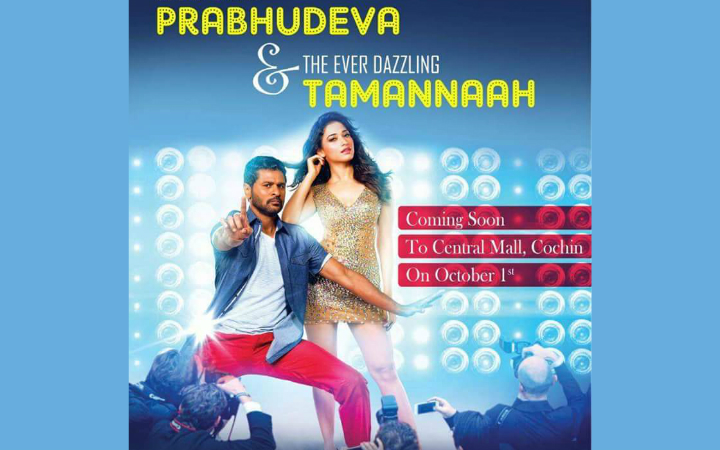 Meet Prabhudeva and Tamannaah in Kochi!