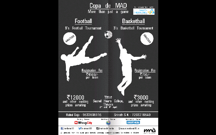 Copa De MAD - Amateur Football and Basketball Tournament