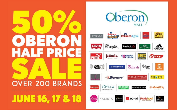 Oberon Half Price Sale