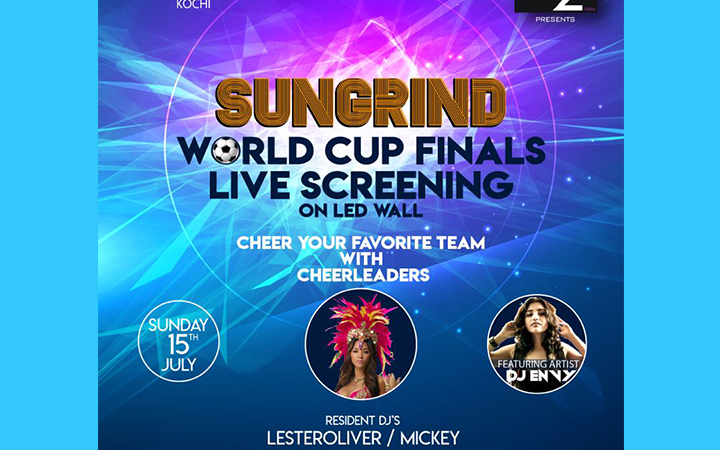 Sungrind - World Cup Final Live Screening 