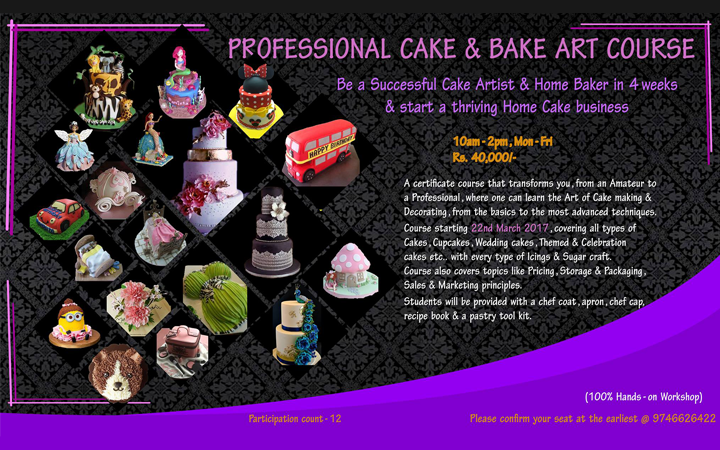 Professional Cake & Bake Art Course