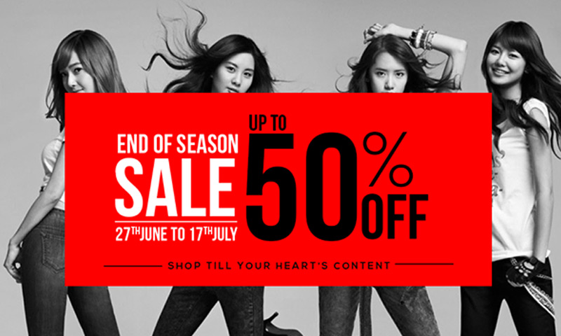 End of Season Sale Upto 50% Off at Lulu Fashion Store
