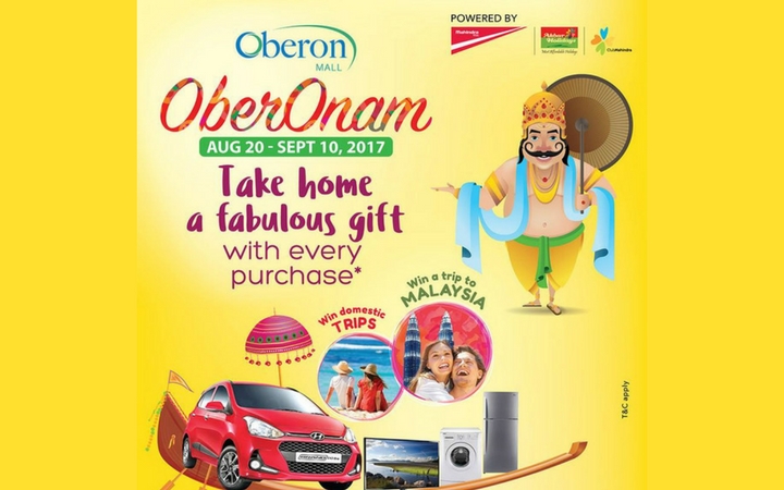 OberOnam - Exciting Onam Offers By Oberon Mall