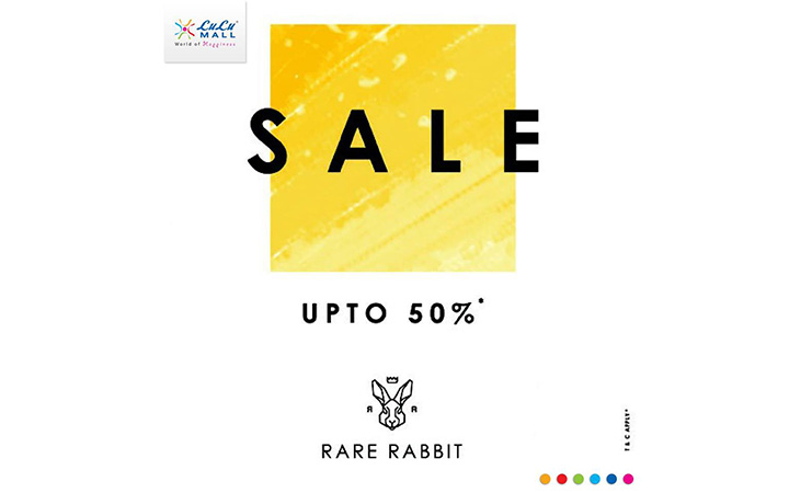 50% Off At Rare Rabbit