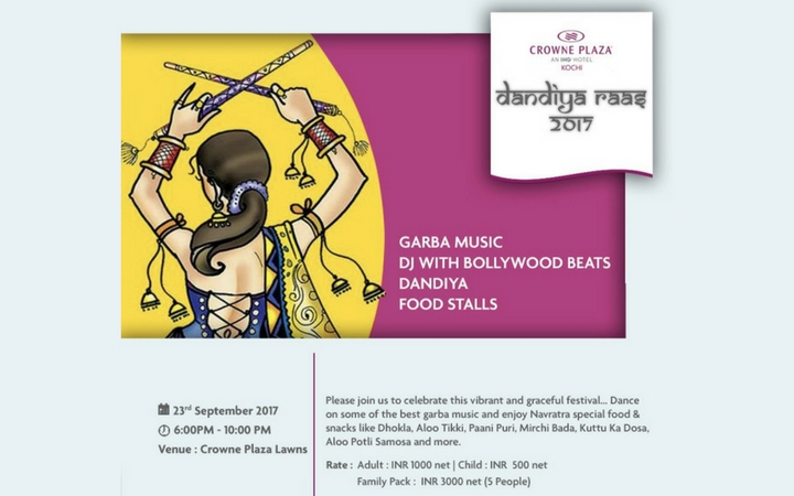 Dandiya Raas 2017 - Live Music, Dance And Food
