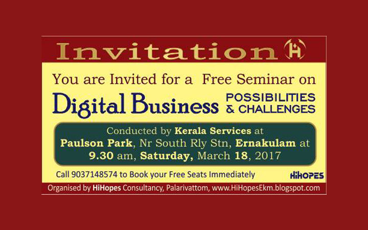 Free Digital Marketing Seminar